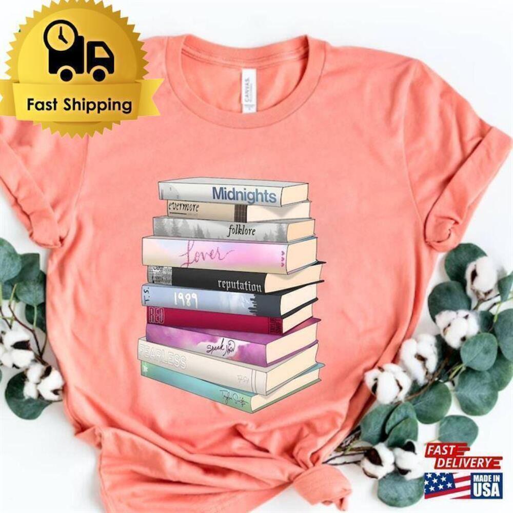 Music Albums Books Tour Concept Fan Graphic Unisex T-Shirt